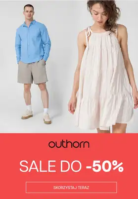 Outhorn - gazetka promocyjna Sale do -50% od środy 05.06 do piątku 14.06 Outhorn - gazetka promocyjna Sale do -50% od środy 05.06 do piątku 14.06