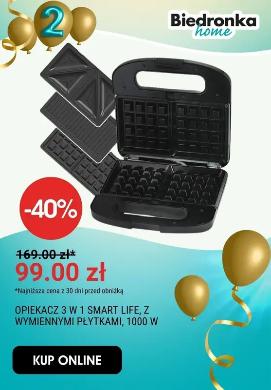 Biedronka Home - gazetka promocyjna Drugie urodziny Biedronka Home! od poniedziałku 10.06 do niedzieli 16.06 - strona 6