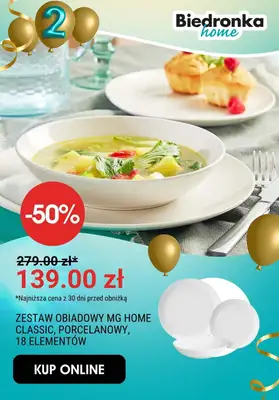 Biedronka Home - gazetka promocyjna Drugie urodziny Biedronka Home! od poniedziałku 10.06 do niedzieli 16.06 - strona 3