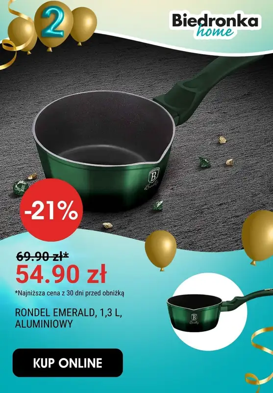 Biedronka Home - gazetka promocyjna Drugie urodziny Biedronka Home! od poniedziałku 10.06 do niedzieli 16.06 - strona 10