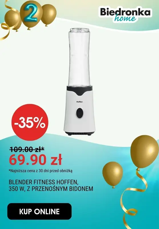 Biedronka Home - gazetka promocyjna Drugie urodziny Biedronka Home! od poniedziałku 10.06 do niedzieli 16.06 - strona 12