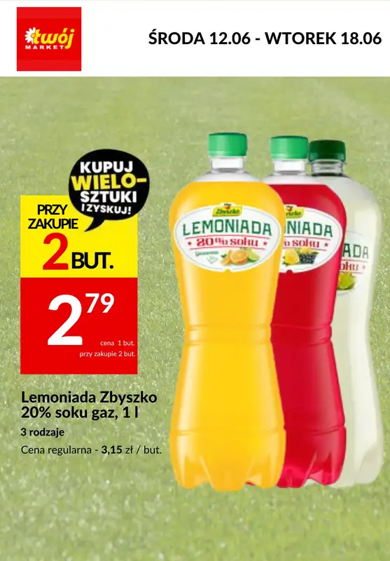 2024 EURO - gazetka promocyjna Napoje gazowane - gdzie taniej? od środy 12.06 do soboty 15.06 - strona 12