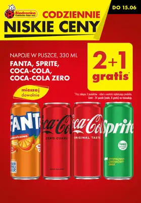 2024 EURO - gazetka promocyjna Napoje gazowane - gdzie taniej? od środy 12.06 do soboty 15.06 - strona 9