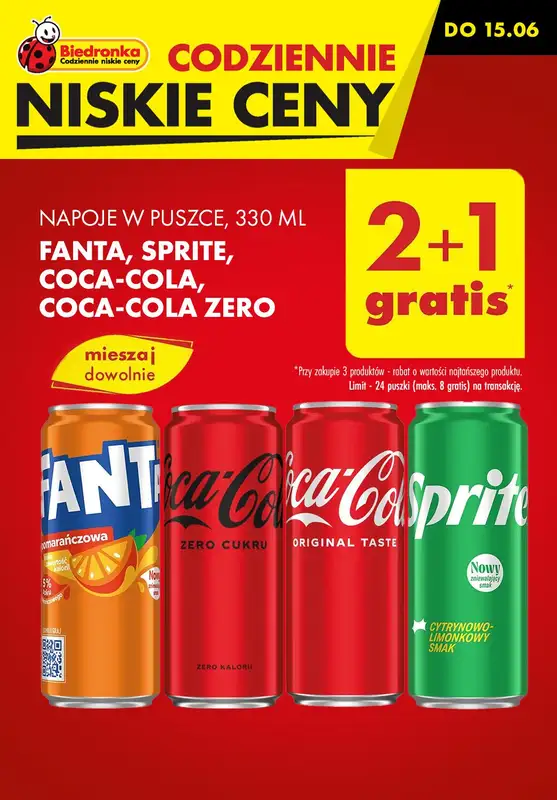 2024 EURO - gazetka promocyjna Napoje gazowane - gdzie taniej? od środy 12.06 do soboty 15.06 - strona 9