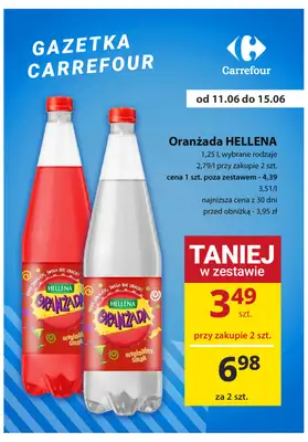 2024 EURO - gazetka promocyjna Napoje gazowane - gdzie taniej? od środy 12.06 do soboty 15.06 - strona 16