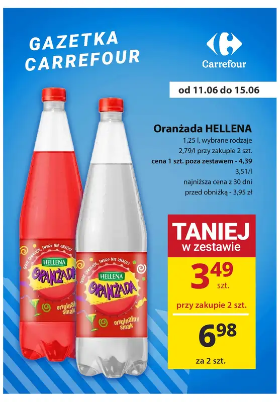 2024 EURO - gazetka promocyjna Napoje gazowane - gdzie taniej? od środy 12.06 do soboty 15.06 - strona 16