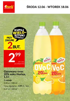 2024 EURO - gazetka promocyjna Napoje gazowane - gdzie taniej? od środy 12.06 do soboty 15.06 - strona 15