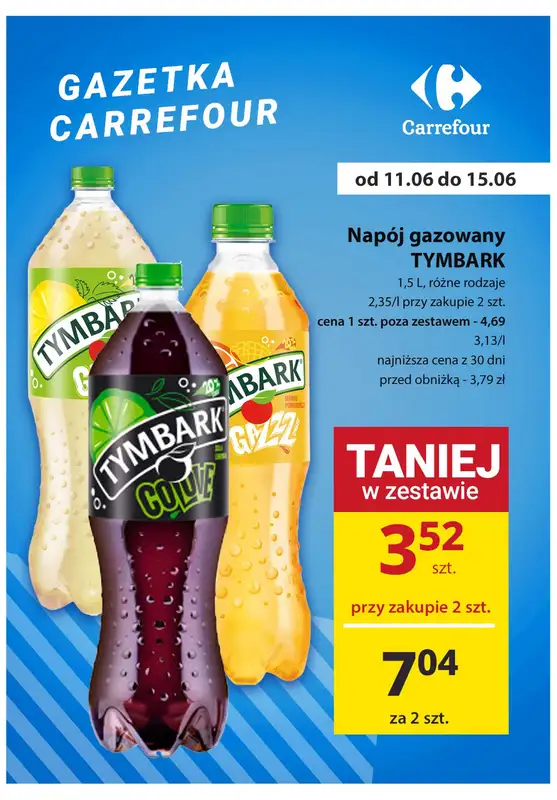 2024 EURO - gazetka promocyjna Napoje gazowane - gdzie taniej? od środy 12.06 do soboty 15.06 - strona 14