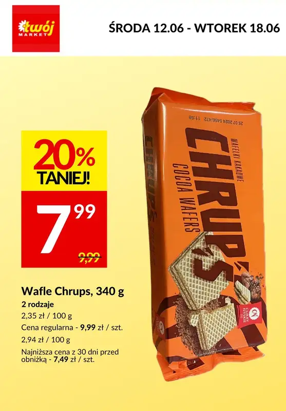 2024 EURO - gazetka promocyjna Słodycze - gdzie taniej? od środy 12.06 do soboty 15.06 - strona 10