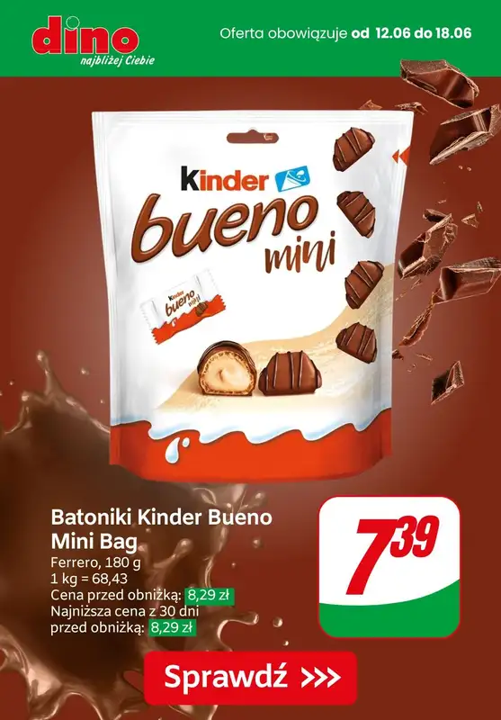 2024 EURO - gazetka promocyjna Słodycze - gdzie taniej? od środy 12.06 do soboty 15.06 - strona 15