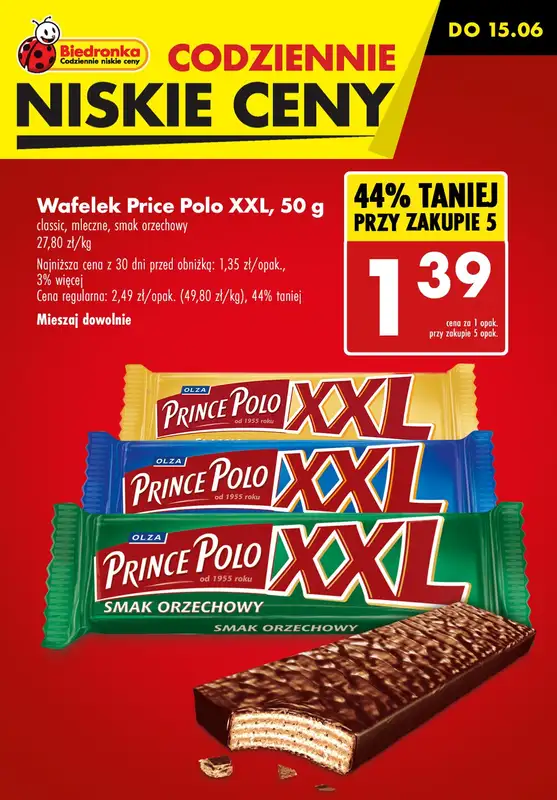2024 EURO - gazetka promocyjna Słodycze - gdzie taniej? od środy 12.06 do soboty 15.06 - strona 2