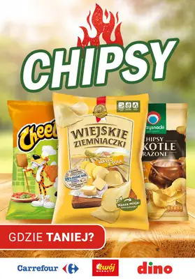 2024 EURO - gazetka promocyjna CHIPSY - gdzie taniej? od środy 12.06 do soboty 15.06