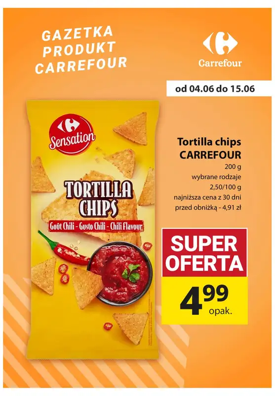 2024 EURO - gazetka promocyjna CHIPSY - gdzie taniej? od środy 12.06 do soboty 15.06 - strona 3