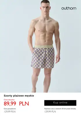 Outhorn - gazetka promocyjna Extra -20% na WYPRZEDAŻ! od środy 12.06 do poniedziałku 17.06 - strona 6 Outhorn - gazetka promocyjna Extra -20% na WYPRZEDAŻ! od środy 12.06 do poniedziałku 17.06 - strona 6