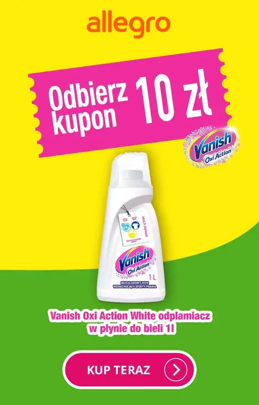 Vanish - gazetka promocyjna Vanish - atrakcyjne oferty na Allegro! od środy 12.06 do niedzieli 23.06 - strona 5