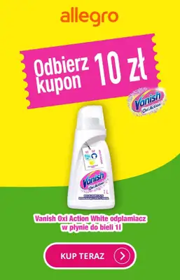 Vanish - gazetka promocyjna Vanish - atrakcyjne oferty na Allegro! od środy 12.06 do niedzieli 23.06 - strona 5 Vanish - gazetka promocyjna Vanish - atrakcyjne oferty na Allegro! od środy 12.06 do niedzieli 23.06 - strona 5