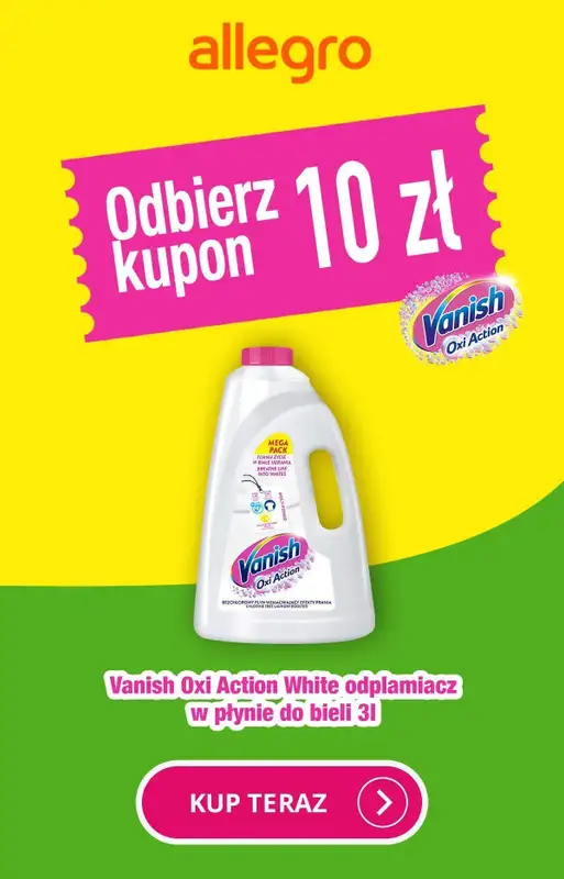 Vanish - gazetka promocyjna Vanish - atrakcyjne oferty na Allegro! od środy 12.06 do niedzieli 23.06 - strona 4