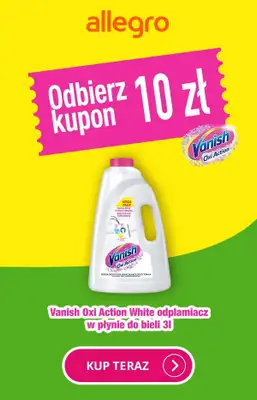 Vanish - gazetka promocyjna Vanish - atrakcyjne oferty na Allegro! od środy 12.06 do niedzieli 23.06 - strona 4 Vanish - gazetka promocyjna Vanish - atrakcyjne oferty na Allegro! od środy 12.06 do niedzieli 23.06 - strona 4