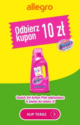 Vanish - gazetka promocyjna Vanish - atrakcyjne oferty na Allegro! od środy 12.06 do niedzieli 23.06 - strona 6 Vanish - gazetka promocyjna Vanish - atrakcyjne oferty na Allegro! od środy 12.06 do niedzieli 23.06 - strona 6