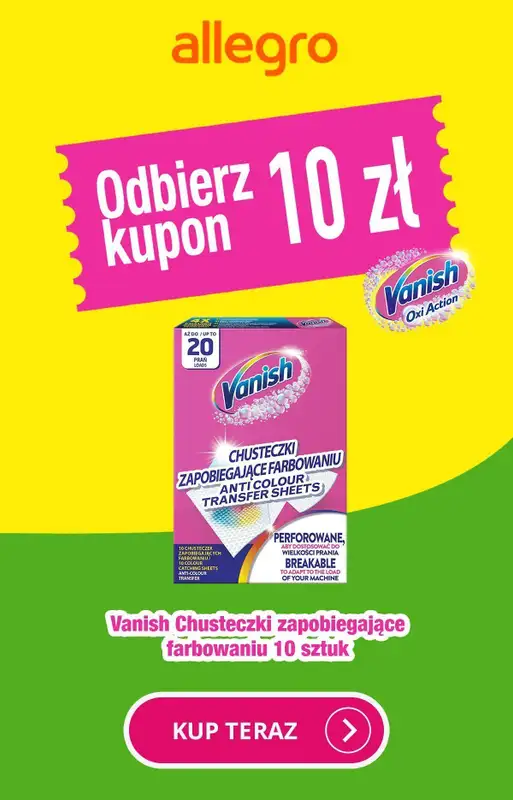 Vanish - gazetka promocyjna Vanish - atrakcyjne oferty na Allegro! od środy 12.06 do niedzieli 23.06 - strona 2