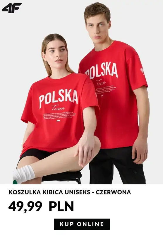 2024 EURO - gazetka promocyjna 4F | Kolekcja kibica od wtorku 18.06 do wtorku 25.06 - strona 5