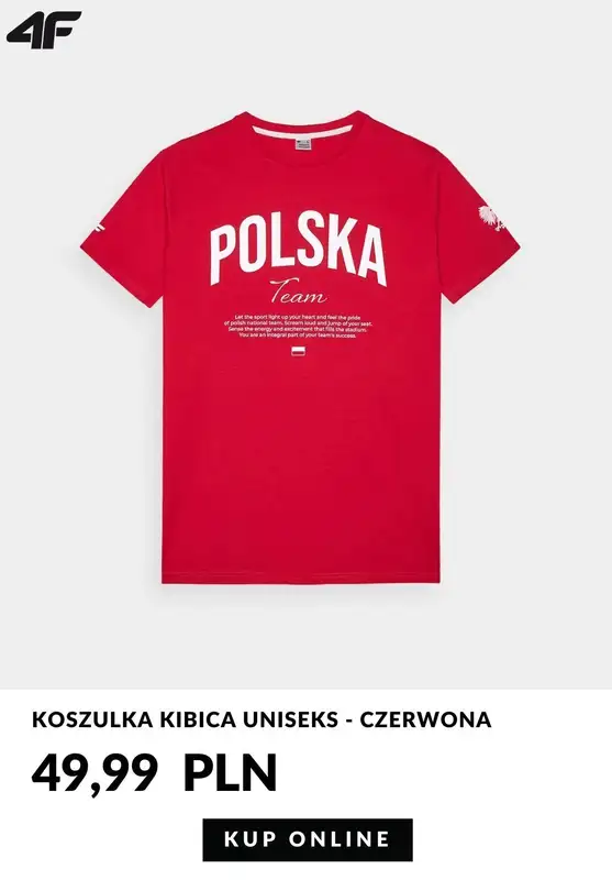 2024 EURO - gazetka promocyjna 4F | Kolekcja kibica od wtorku 18.06 do wtorku 25.06 - strona 3