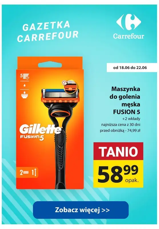 DZIEŃ OJCA - prezenty - gazetka promocyjna Dzień Taty do -50% | Lidl, Biedronka, Dino, Carrefour od środy 19.06 do soboty 22.06 - strona 18