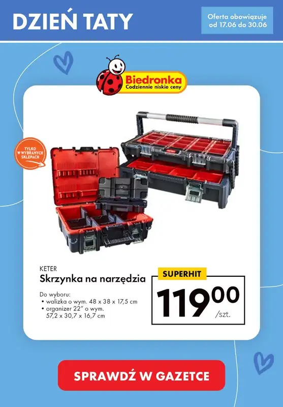 DZIEŃ OJCA - prezenty - gazetka promocyjna Dzień Taty do -50% | Lidl, Biedronka, Dino, Carrefour od środy 19.06 do soboty 22.06 - strona 3