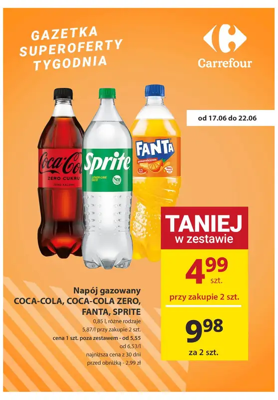 2024 EURO - gazetka promocyjna Zestaw KIBICA | Biedronka, Dino, Carrefour, Twój Market od czwartku 20.06 do wtorku 25.06 - strona 11