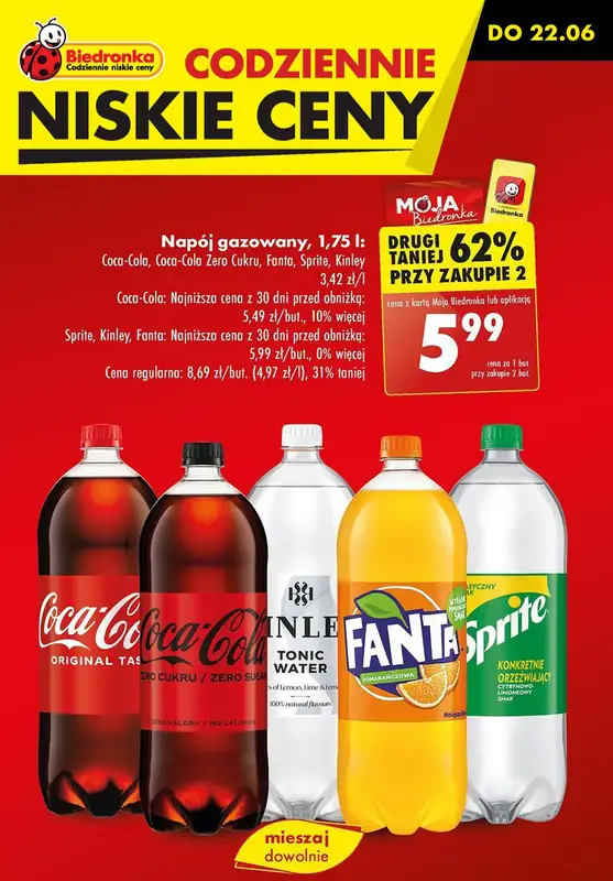 2024 EURO - gazetka promocyjna Zestaw KIBICA | Biedronka, Dino, Carrefour, Twój Market od czwartku 20.06 do wtorku 25.06 - strona 10