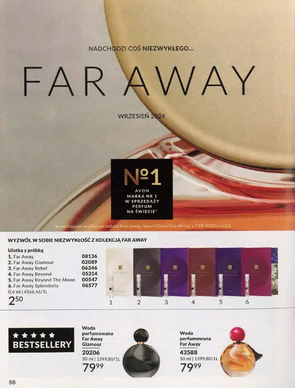 AVON - gazetka promocyjna Katalog lipiec 2024 od poniedziałku 01.07 do środy 31.07 - strona 88
