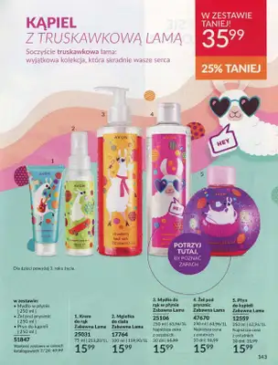 AVON - gazetka promocyjna Katalog lipiec 2024 od poniedziałku 01.07 do środy 31.07 - strona 143 AVON - gazetka promocyjna Katalog lipiec 2024 od poniedziałku 01.07 do środy 31.07 - strona 143