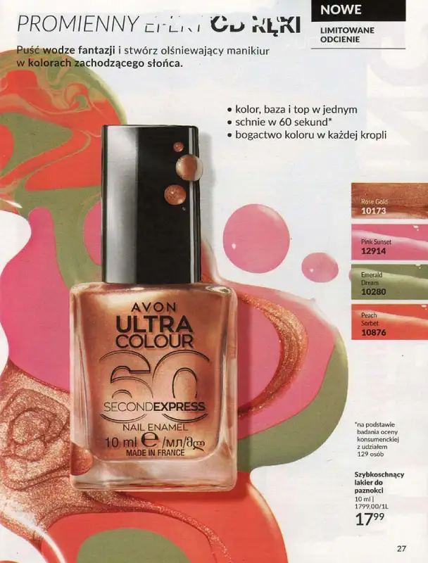AVON - gazetka promocyjna Katalog lipiec 2024 od poniedziałku 01.07 do środy 31.07 - strona 27