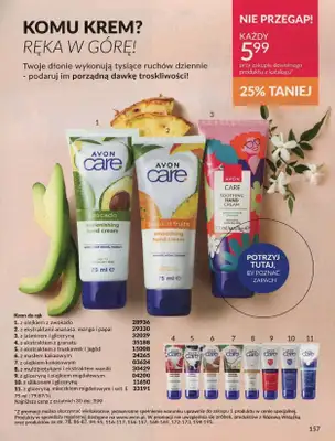 AVON - gazetka promocyjna Katalog lipiec 2024 od poniedziałku 01.07 do środy 31.07 - strona 157 AVON - gazetka promocyjna Katalog lipiec 2024 od poniedziałku 01.07 do środy 31.07 - strona 157