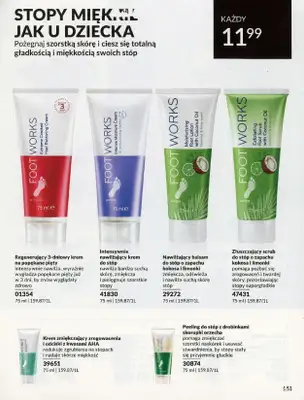 AVON - gazetka promocyjna Katalog lipiec 2024 od poniedziałku 01.07 do środy 31.07 - strona 151 AVON - gazetka promocyjna Katalog lipiec 2024 od poniedziałku 01.07 do środy 31.07 - strona 151