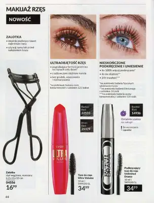 AVON - gazetka promocyjna Katalog lipiec 2024 od poniedziałku 01.07 do środy 31.07 - strona 44 AVON - gazetka promocyjna Katalog lipiec 2024 od poniedziałku 01.07 do środy 31.07 - strona 44