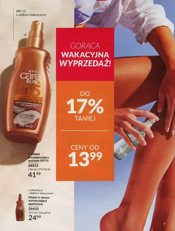 AVON - gazetka promocyjna Katalog lipiec 2024 od poniedziałku 01.07 do środy 31.07 - strona 9