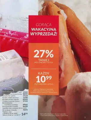 AVON - gazetka promocyjna Katalog lipiec 2024 od poniedziałku 01.07 do środy 31.07 - strona 5 AVON - gazetka promocyjna Katalog lipiec 2024 od poniedziałku 01.07 do środy 31.07 - strona 5