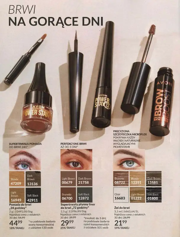 AVON - gazetka promocyjna Katalog lipiec 2024 od poniedziałku 01.07 do środy 31.07 - strona 20