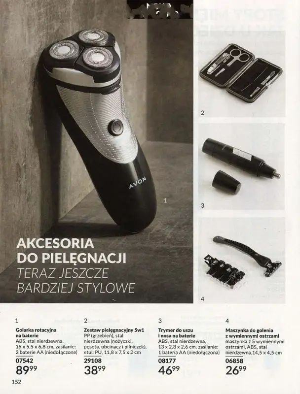 AVON - gazetka promocyjna Katalog lipiec 2024 od poniedziałku 01.07 do środy 31.07 - strona 152
