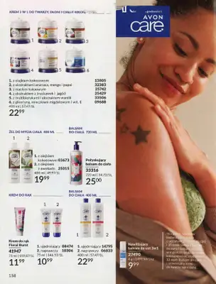 AVON - gazetka promocyjna Katalog lipiec 2024 od poniedziałku 01.07 do środy 31.07 - strona 158 AVON - gazetka promocyjna Katalog lipiec 2024 od poniedziałku 01.07 do środy 31.07 - strona 158