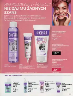 AVON - gazetka promocyjna Katalog lipiec 2024 od poniedziałku 01.07 do środy 31.07 - strona 131 AVON - gazetka promocyjna Katalog lipiec 2024 od poniedziałku 01.07 do środy 31.07 - strona 131