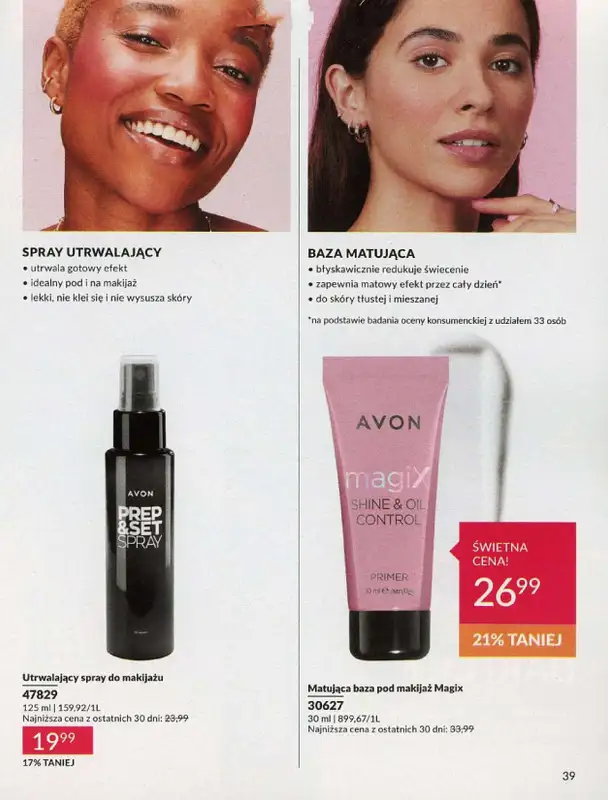 AVON - gazetka promocyjna Katalog lipiec 2024 od poniedziałku 01.07 do środy 31.07 - strona 39