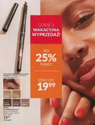 AVON - gazetka promocyjna Katalog lipiec 2024 od poniedziałku 01.07 do środy 31.07 - strona 21 AVON - gazetka promocyjna Katalog lipiec 2024 od poniedziałku 01.07 do środy 31.07 - strona 21