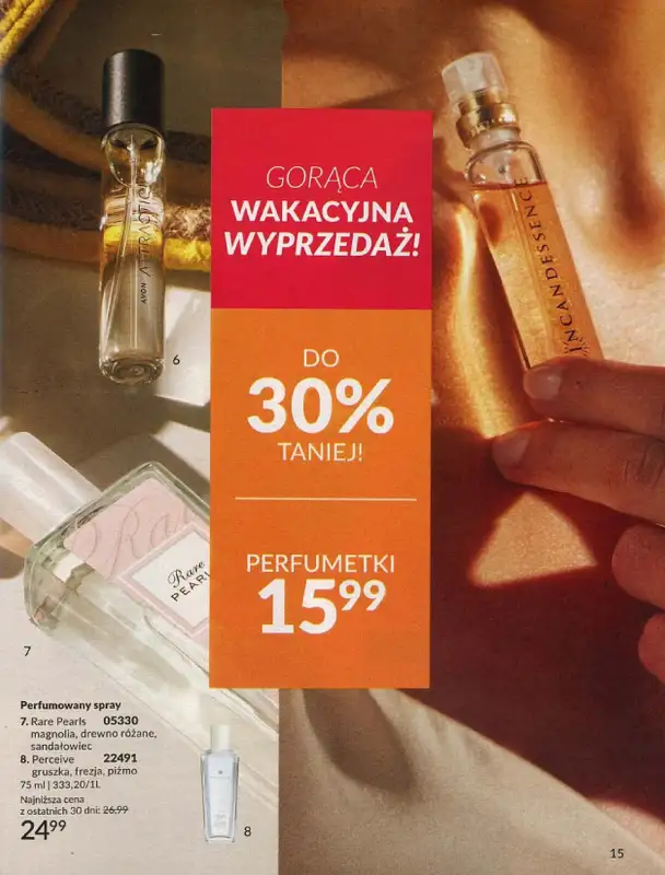 AVON - gazetka promocyjna Katalog lipiec 2024 od poniedziałku 01.07 do środy 31.07 - strona 15