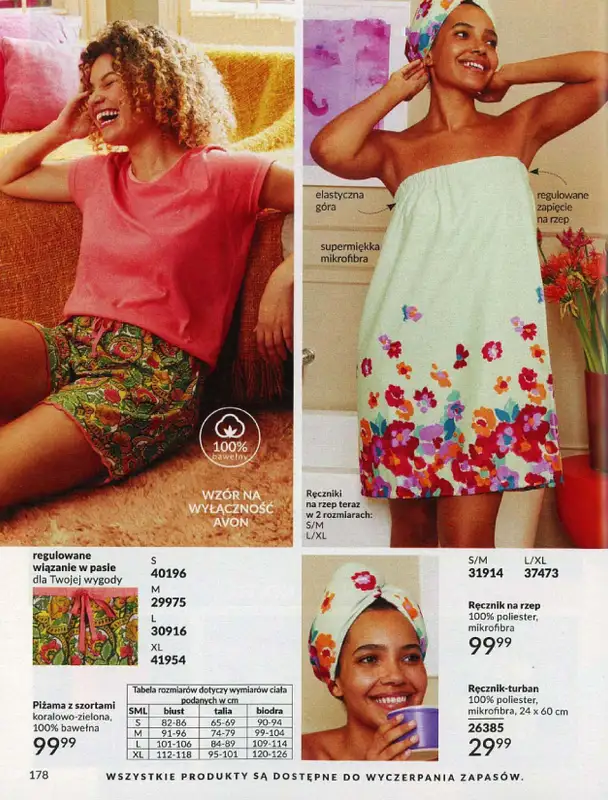 AVON - gazetka promocyjna Katalog lipiec 2024 od poniedziałku 01.07 do środy 31.07 - strona 178