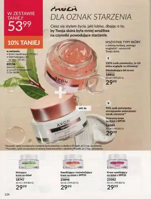 AVON - gazetka promocyjna Katalog lipiec 2024 od poniedziałku 01.07 do środy 31.07 - strona 124 AVON - gazetka promocyjna Katalog lipiec 2024 od poniedziałku 01.07 do środy 31.07 - strona 124