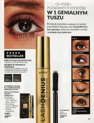 AVON - gazetka promocyjna Katalog lipiec 2024 od poniedziałku 01.07 do środy 31.07 - strona 43 AVON - gazetka promocyjna Katalog lipiec 2024 od poniedziałku 01.07 do środy 31.07 - strona 43