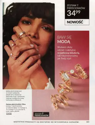 AVON - gazetka promocyjna Katalog lipiec 2024 od poniedziałku 01.07 do środy 31.07 - strona 185 AVON - gazetka promocyjna Katalog lipiec 2024 od poniedziałku 01.07 do środy 31.07 - strona 185