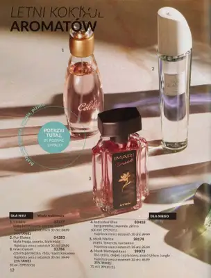 AVON - gazetka promocyjna Katalog lipiec 2024 od poniedziałku 01.07 do środy 31.07 - strona 12 AVON - gazetka promocyjna Katalog lipiec 2024 od poniedziałku 01.07 do środy 31.07 - strona 12